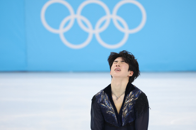 [올림픽] 차준환 \'아쉽다\'