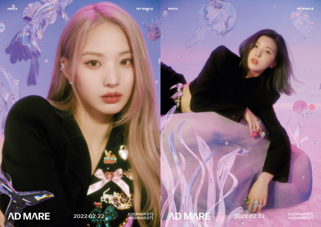 JYP 新걸그룹 '엔믹스' 개인 티저 사진 공개