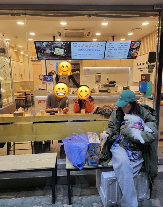 "분식집에 뜬 장고커플!" 고소영,가족들과 분식집서 소탈한 일상[★SNS]