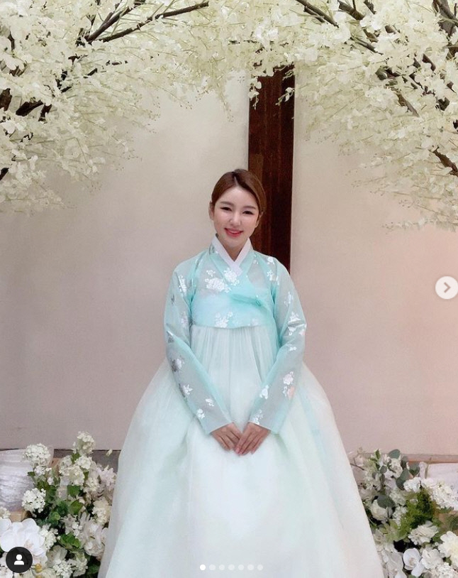 곱다 고와... 송가인, 그림같은 한복자태[★SNS]