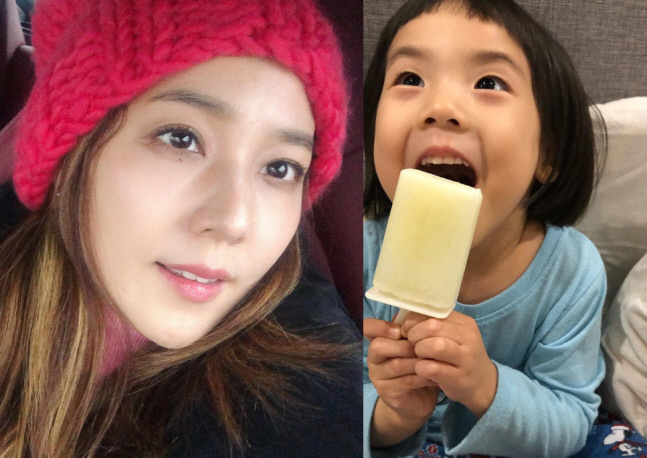 유진♥기태영 막내딸, 엄마 빼닮은 미모[★SNS]