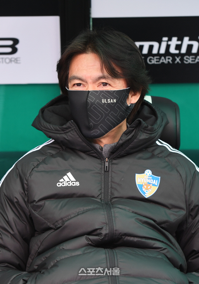 [포토]울산 현대 이끄는 홍명보 감독