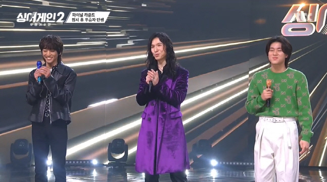 '싱어게인2' TOP6 , 시즌1 TOP3와 황홀 무대..심사위원도 환호성 연발