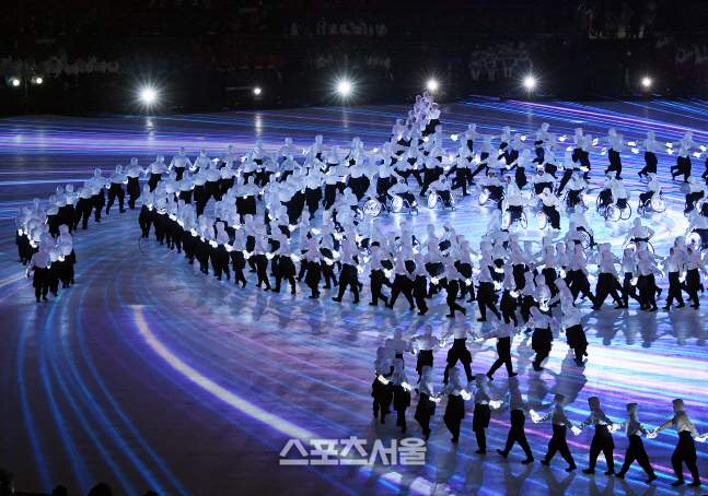 [포토] 환상적인...평창동계패럴림픽 개막공연~