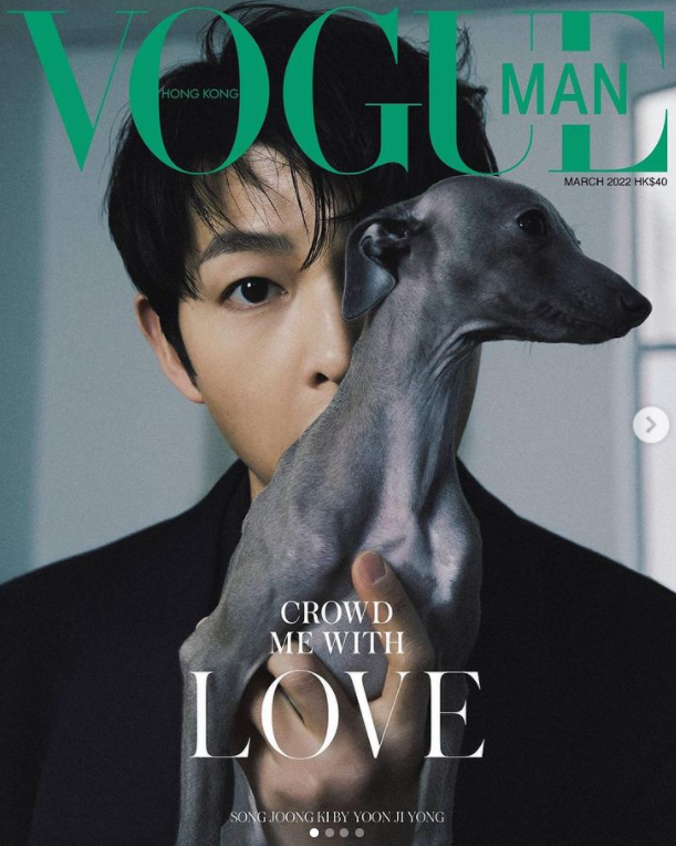 송중기, 37세 무색한 풋풋 소년미, 홍콩 VOGUE 표지장식 [★화보]