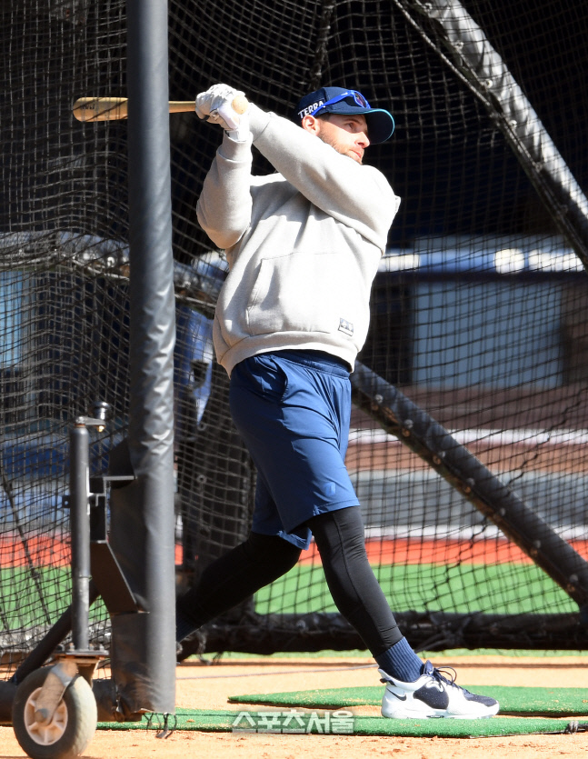 "마티니 역시 공을 볼 줄 안다" NC 이동욱 감독 상위타순 구성 시작[SS현장]