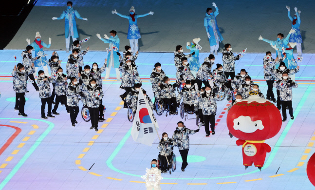 [패럴림픽] 대한민국 선수단 입장