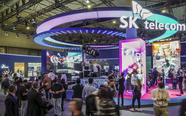 사진1. SKT 메타버스 월드에 전 세계인 몰렸다