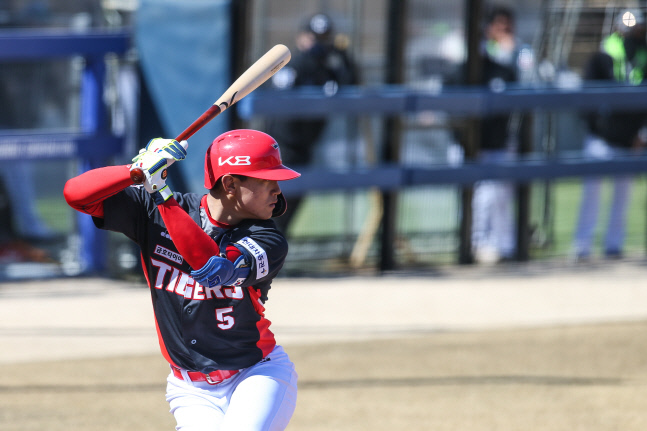 김도영 최지민에 함박 웃음 지은 KIA 김종국 감독 "경험 더 쌓자"[SS 창원in]