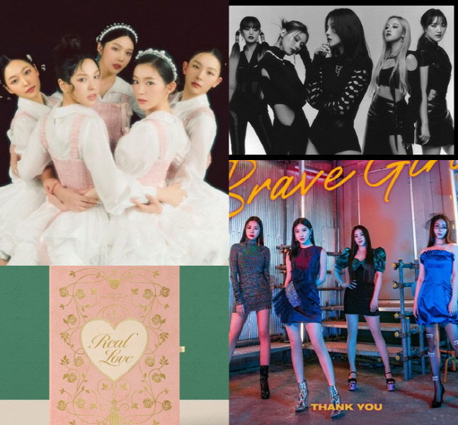 레드벨벳 여자아이들 브레이브걸스