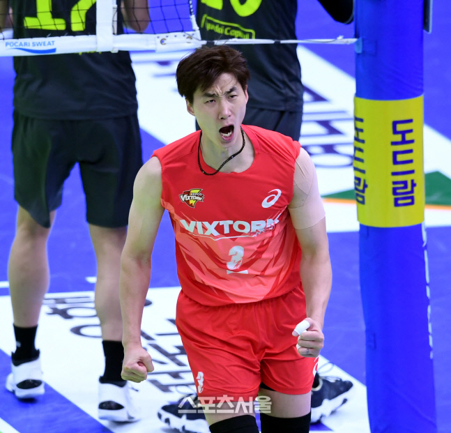 '철우매직' 그 자체…박철우가 쏘아 올린 봄배구 희망[SS현장]