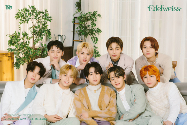 '22일 컴백' T1419, 신곡 '에델바이스' 단체 티저 공개 '따뜻한 분위기'