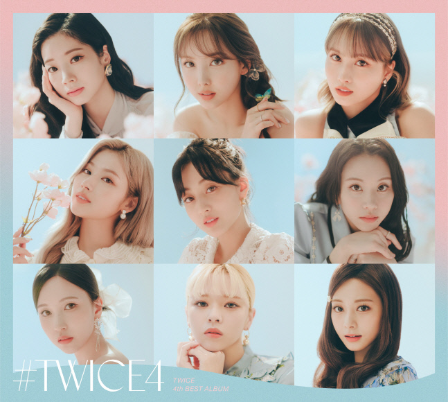 트와이스 일본 베스트 4집 \'#TWICE4\' 이미지