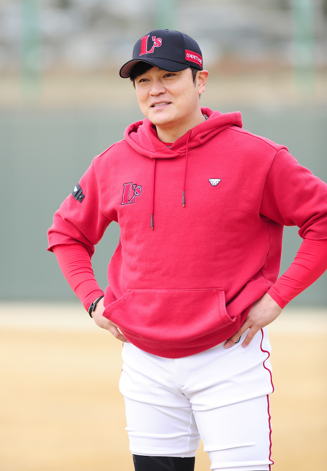 훈련하는 추신수