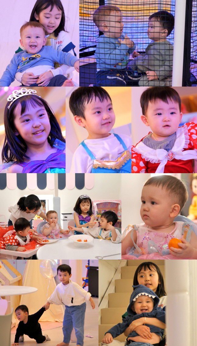 '슈돌' 젠, 국대 수비수 김영권 삼남매 만나 '활짝'