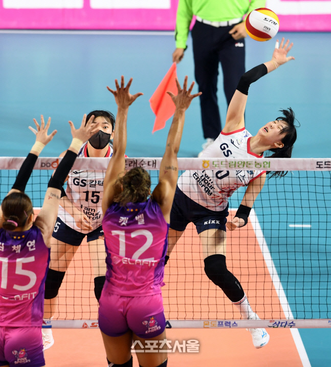 [포토]GS칼텍스 강소휘, 혼신을 다해...