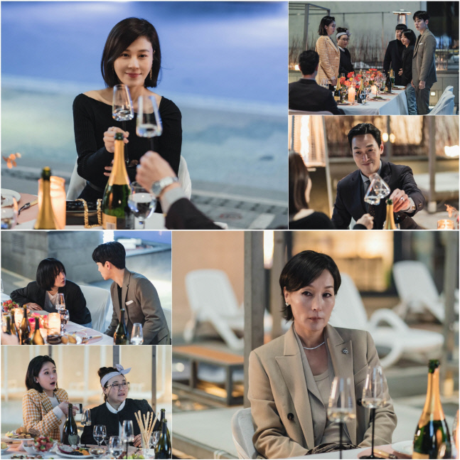 '킬힐' 뒤풀이 중 불청객 등장! 분위기 아찔하게 만든 이혜영X김재철