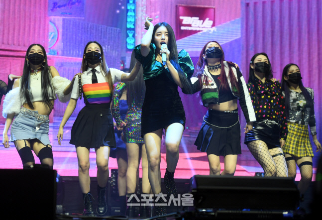 [포토] 브레이브걸스 유정, 돌아온 꼬북좌