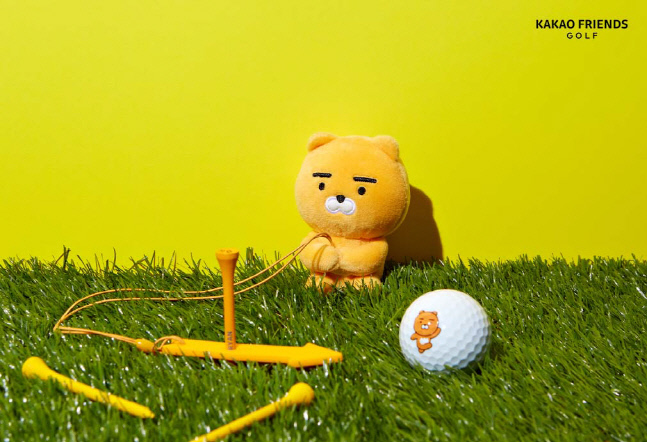[카카오 VX] 카카오프렌즈 골프 이색 상품_골프티 키퍼