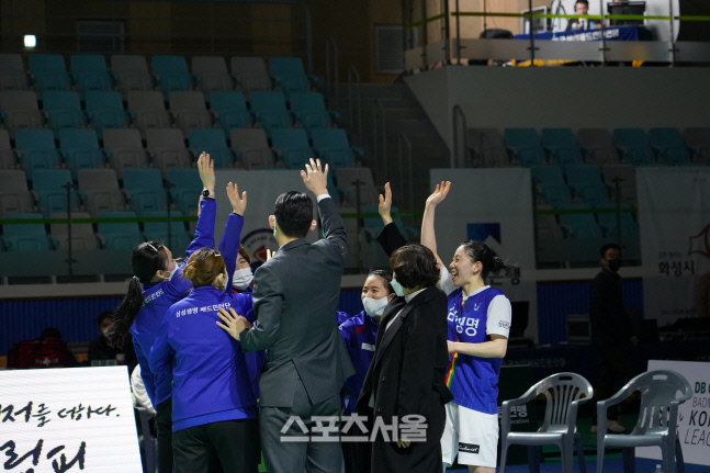 삼성생명, DB그룹 배드민턴 코리아리그 여자부 우승