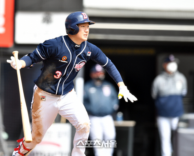 경험치 한스푼 추가한 두산 안재석 '국대 유격수' 계보 잇는다[SS 시선집중]
