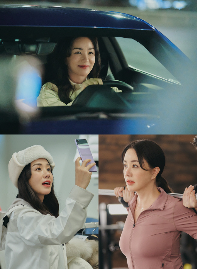 '우리들의 블루스' 엄정화, 제주도 만인의 첫사랑으로 변신