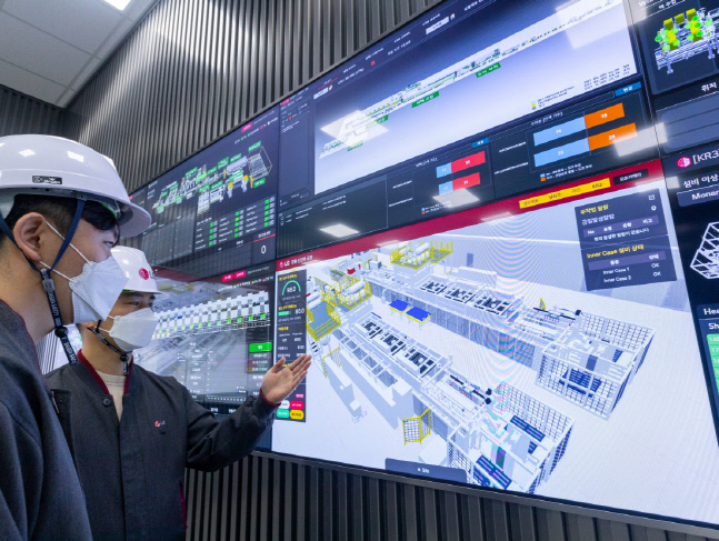 지능형 공정 시스템이 보여주는 버츄얼 팩토리