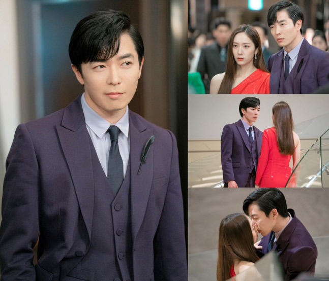 '크레이지 러브' 김재욱X정수정, 파티룩 비하인드컷 공개! 비주얼 맛집