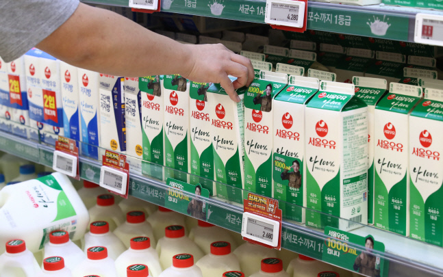 공정위, '우윳값 담합' 의혹 서울우유 대리점 단체 제재 착수