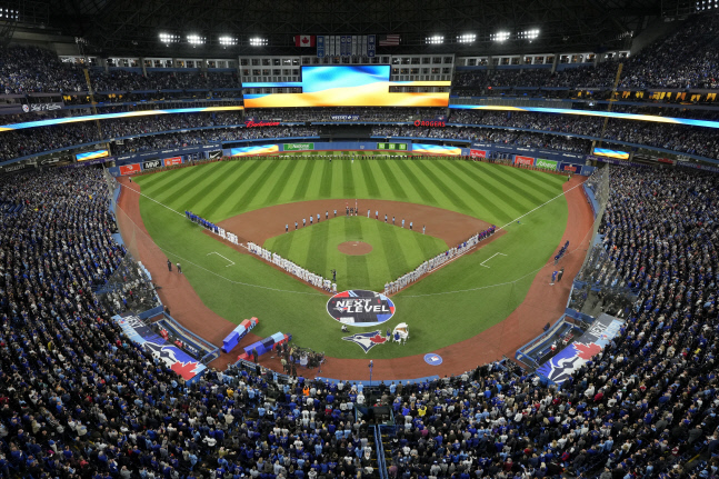 Rangers Blue Jays Baseball