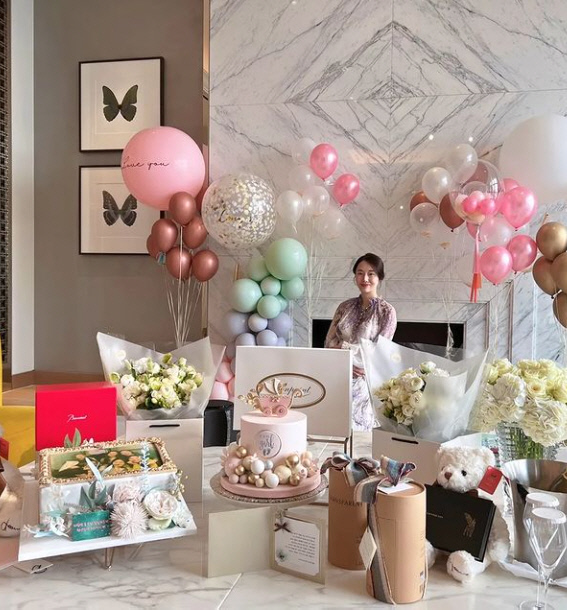 이정현, 이민정표 베이비샤워 현장 공개.."손예진 브라이덜샤워도"[★SNS]