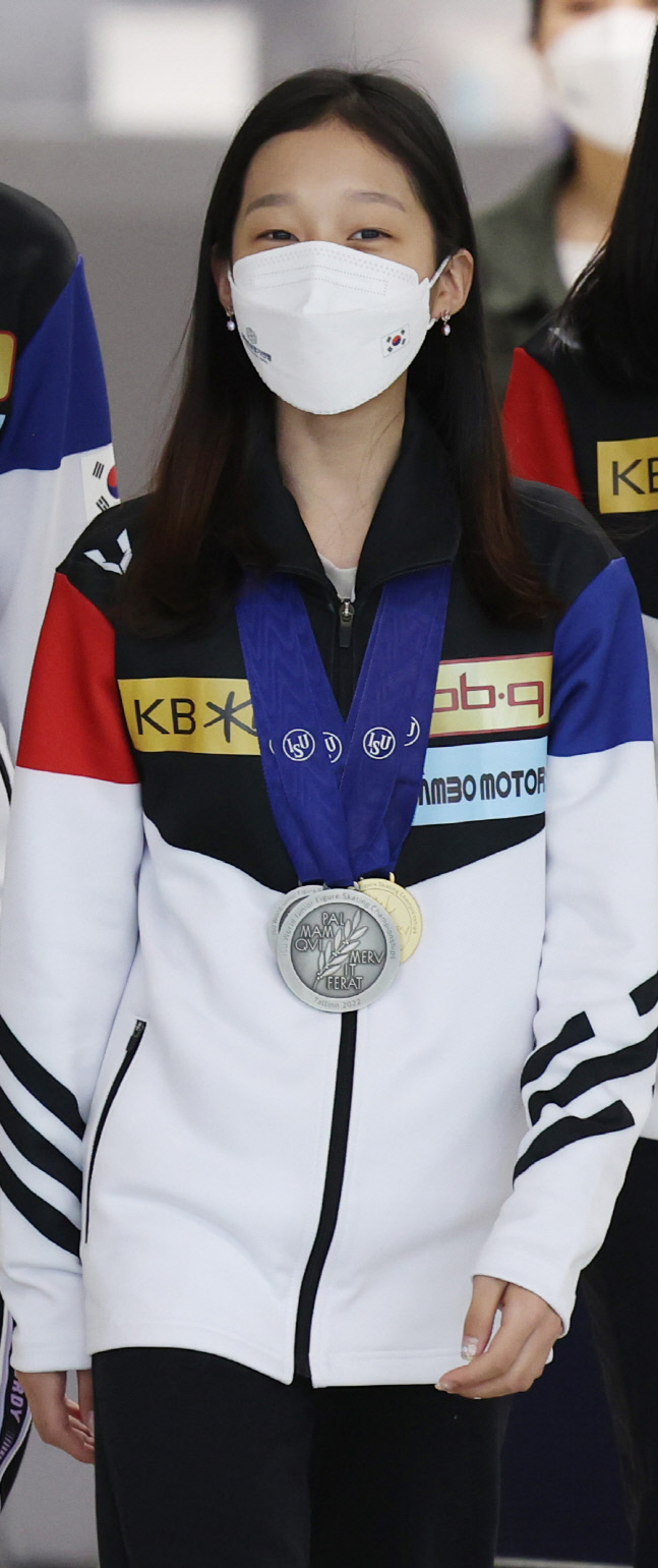 '14세 피겨신동' 신지아 "무대에 서면 침착해져요" [현장인터뷰]