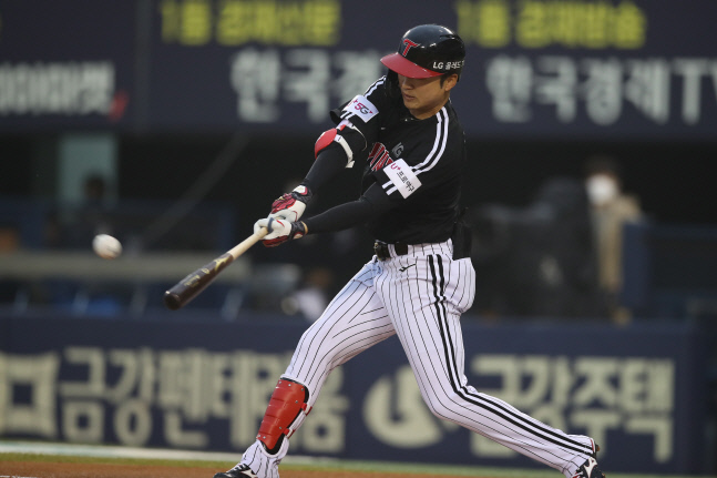 1번으로 돌아와 활약한 박해민 "'될 대로 되라' 과감한 스윙 통했다"[SS인터뷰]