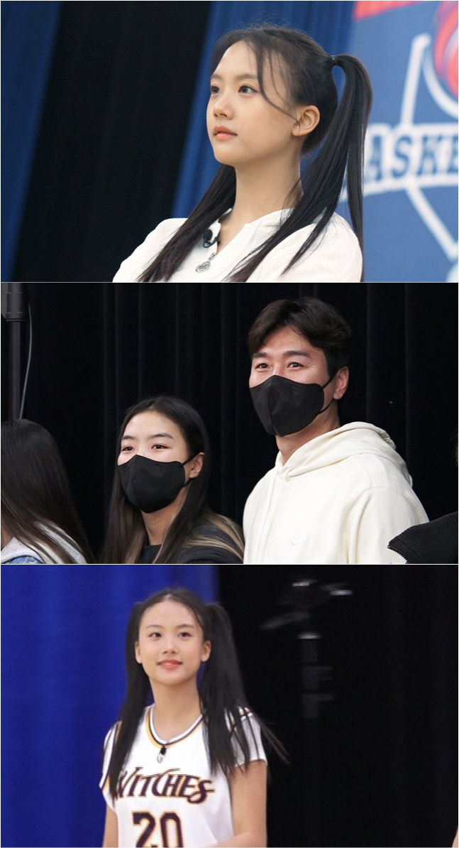 '마체농' 이재시, 비주얼에 농구까지 잘해?! 역시 국대딸