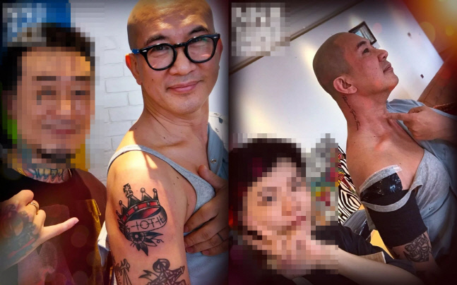 구준엽, ♥서희원 이름 몸에 새겼다…타투로 20년 '찐사랑' 과시[★SNS]