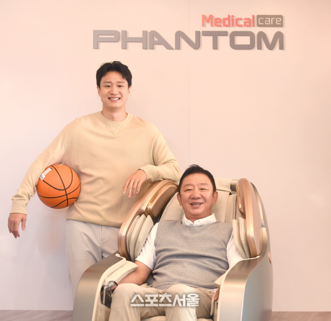 [포토] 허재-허웅 부자(父子), 미소 활짝