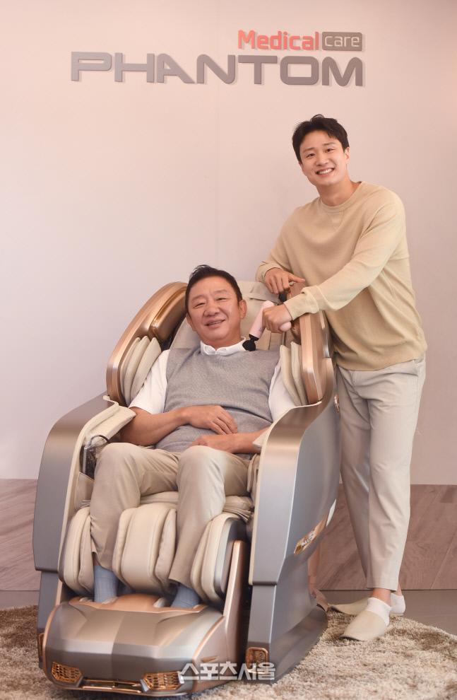 [포토] 허재-허웅 부자(父子) '행복함 가득'