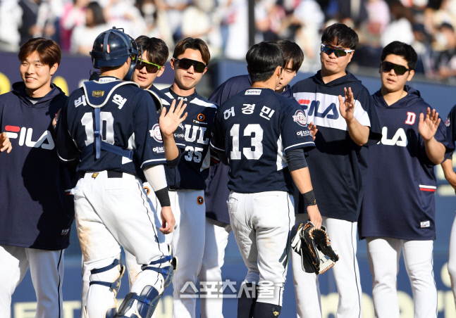 [포토]어린이날 LG에 승리 거둔 두산
