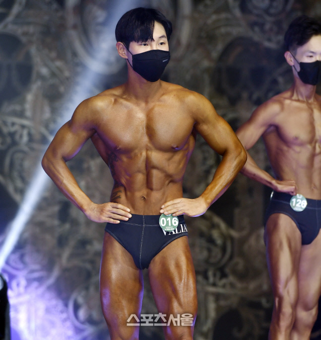 '2022 WNGP 경기' 이상헌, 가슴근육 좀 보소! [포토]