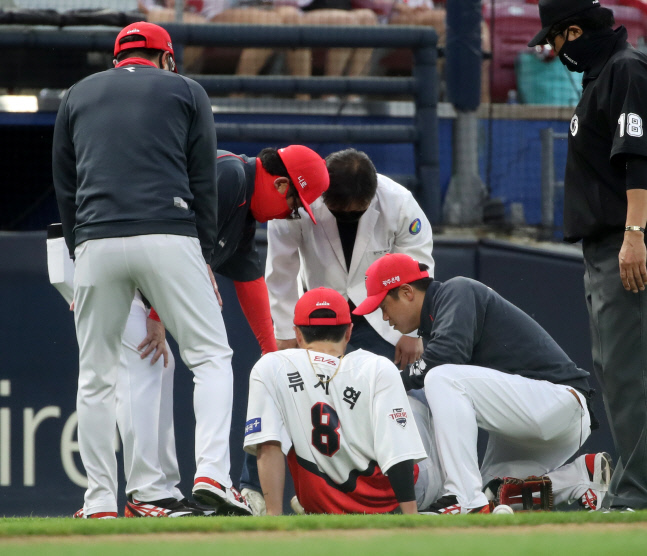 류지혁 휴식 김정빈 1군 합류 KIA 김종국 감독 "잠실서 둘 다 출전할 수도"[SS 메디컬체크]