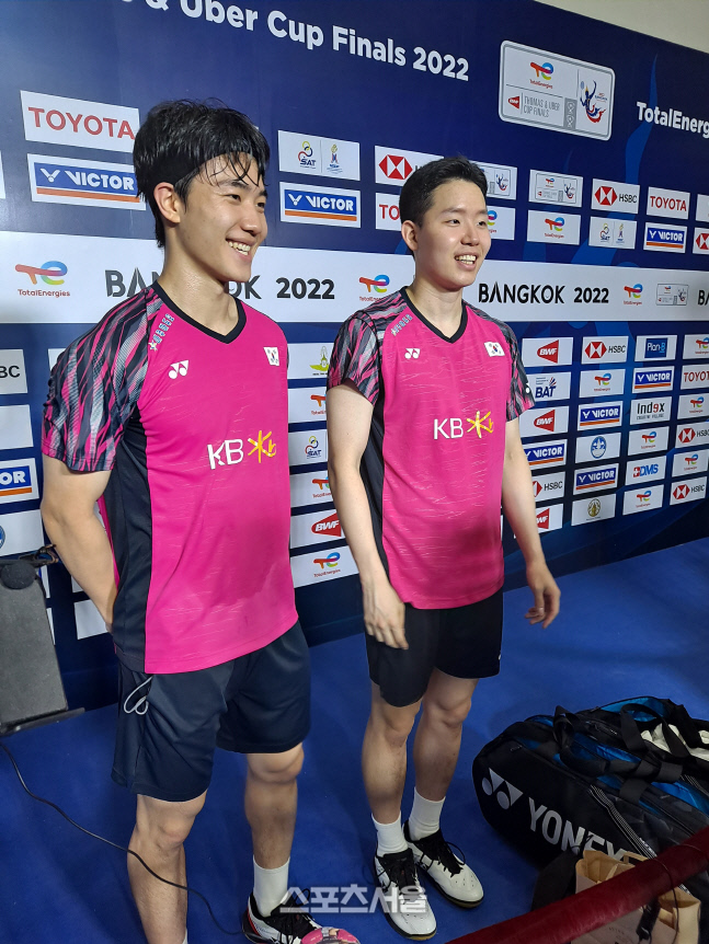 서승재-강민혁 있기에...韓배드민턴, 덴마크 잡고 4강 간다 [토마스&우버컵]