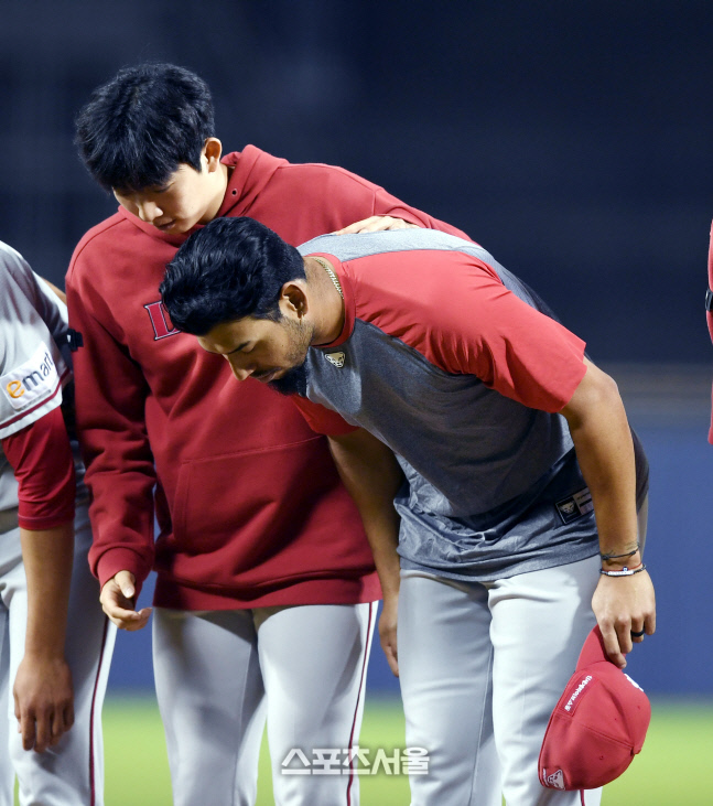 [포토] 오원석 '폰트, 고개 더 숙여'