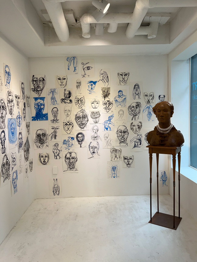 조각가 김나리 작가 개인전 '흐르는 숨'전 개막