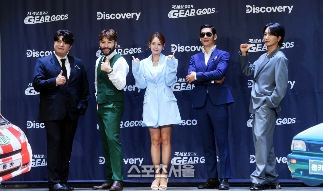 [포토] 신동-노홍철-오정연-박준형-이특 '엄지 척'