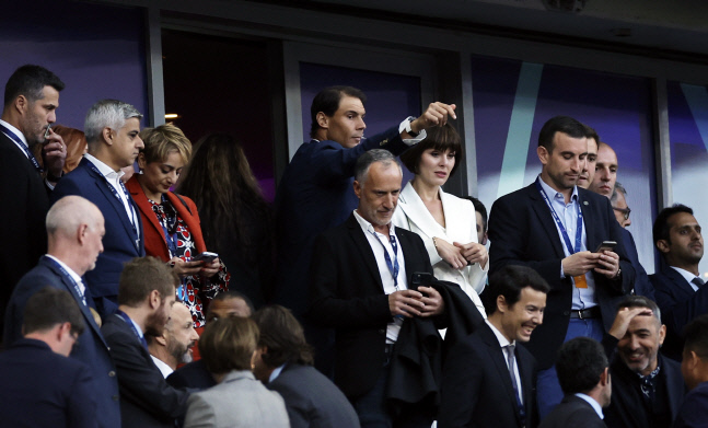 챔피언스리그 결승에 나타난 나달