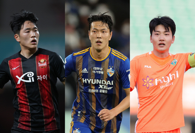 3. 경기데이터 활약(왼쪽부터 나상호, 김영권, 김동현)