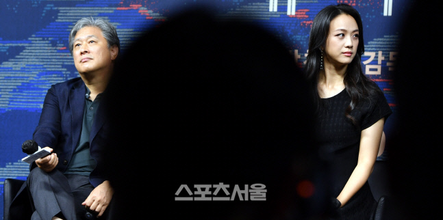 '헤어질 결심' 탕웨이와 박찬욱 감독[포토]