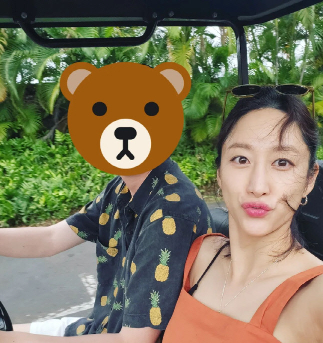 전혜빈, ♥치과의사 남편 깜짝 공개..럭셔리 화와이 태교 여행