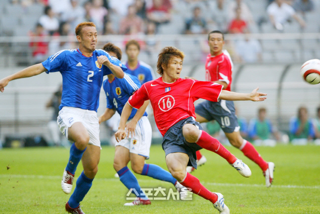 2004 축구 올림픽대표팀 한국-일본 친선경기(평가전)