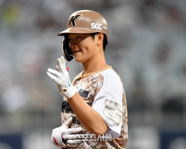 2타점 적시타 박주홍[포토]